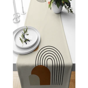 Bertille Home Minimalist Serisi 140X40 cm Dijital Baskılı Runner