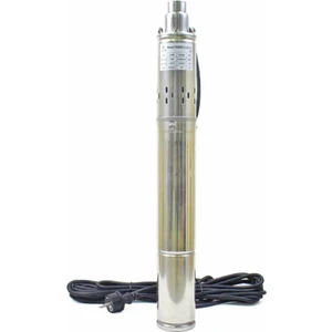 3'' 75 mm Dış Çap 1 Hp Derin Kuyu Dalgıç Pompa 10 Metre Kablolu
