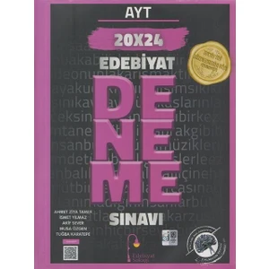 Edebiyat Sokağı Yayınları AYT Edebiyat 20 x 24 Deneme Sınavı