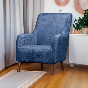 Btf Home Parlak Kadife Tek  Kişilik Lastikli Koltuk Örtüsü| Kanepe Kılıfı| Çekyat Örtüsü| Koltuk Kılıfı