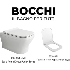 Scala Asma Klozet, Bocchi Yavaş Kapanan Kapak 1080-001-0128