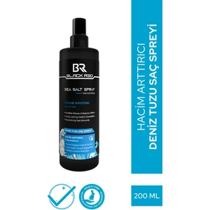 Black & Red Saç Deniz Tuzu Spreyi - Sea Salt Spray 200 Ml