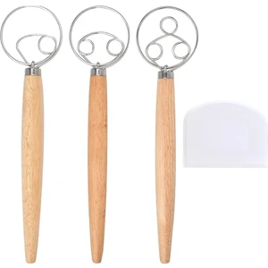 3 Paket Danimarka Hamur Çırpma Ekmek Karıştırıcı (Yurt Dışından)