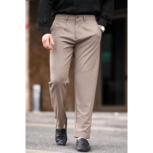 Vizon Regular Fit Düz Kesim Yan Cepli Erkek Pantolon 6540