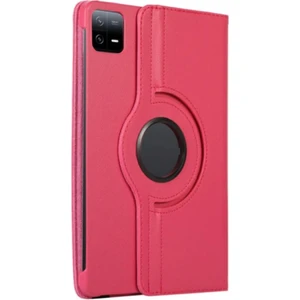 TEKNETSTORE Xiaomi Pad 6 11 Inç Uyumlu 360° Dönebilen Uyku Modlu Standlı Pu Deri Tablet Kapaklı Kılıf