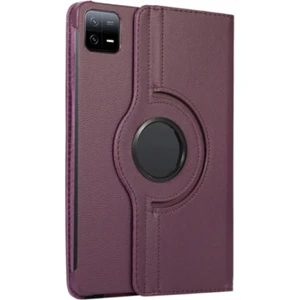 TEKNETSTORE Xiaomi Pad 6 11 Inç Uyumlu 360° Dönebilen Uyku Modlu Standlı Pu Deri Tablet Kapaklı Kılıf