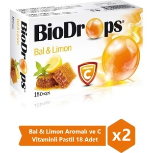 Bal & Limon 18 Adet Pastil (2 Adet)