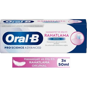 Professional Hassasiyet ve Rahatlama Diş Macunu 50 ml X3