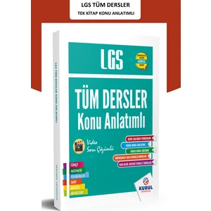 Kurul Yayıncılık 2023 8. Sınıf LGS Video Kamp Tüm Dersler Konu Anlatımlı