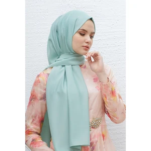 Scarf Abiye ve Günlük Kullanım, Parlak Tek Renk Polina Şal