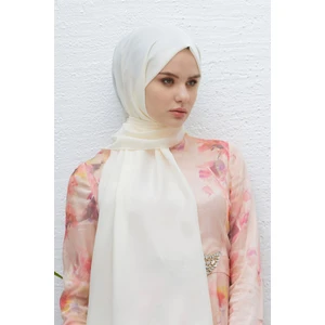 Scarf Abiye ve Günlük Kullanım, Parlak Tek Renk Polina Şal