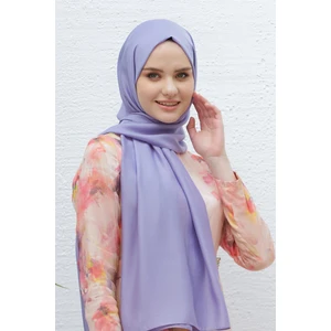 Scarf Abiye ve Günlük Kullanım, Parlak Tek Renk Polina Şal
