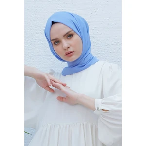 Scarf Abiye ve Günlük Kullanım, Parlak Tek Renk Polina Şal