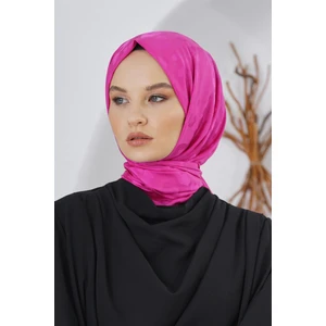 Scarf Floş Jakar Serisi Leopar Desenli Şal