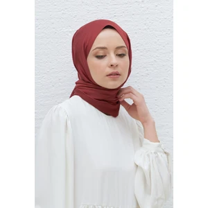 Scarf Abiye ve Günlük Kullanım, Parlak Tek Renk Polina Şal