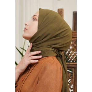 Scarf Tek Renk, Pamuklu Shimmer Şal