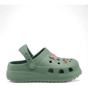 Sonımıx EZ129.01 Zenne Yüksek Crocs - Haki - 39