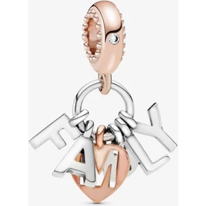 Poseidons Jewellery Mükemmel Aile Sallantılı Charm