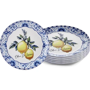 The Mia Odore Di Limone Servis Tabağı 6lı Set 26 cm ODL003
