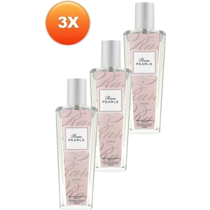 Rare Pearls Parfümlü Deodorant Vücut Spreyi Üçlü Set 75 ml