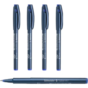 Schneıder Topball 857 Konik Uçlu Roller Kalem 0 6 mm Mavi 4 Adet