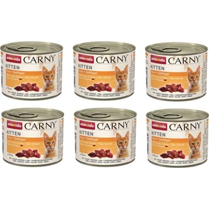 Carny Kümes Hayvanlı Yavru Kedi Konservesi 200 Gr. x 6 Adet