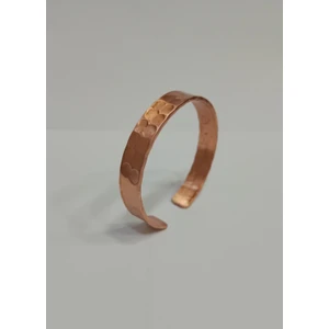 Elden Eve Bakır Çekiç Dövme Işçilik Bakır Bileklik ZMAB0002-3
