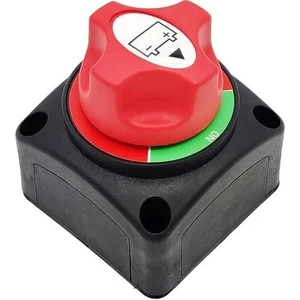Marin Tip Çevirmeli Akü Devre Kesici Şalter IP54 M10 50V 275A (Max 1250A 5sn.) Karavan Akü Şalteri 3 Pozisyon