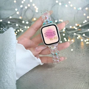 Apple Watch Reçine Kordon (38MM / 40MM/ 41MM /se  Uyumlu) Hologram