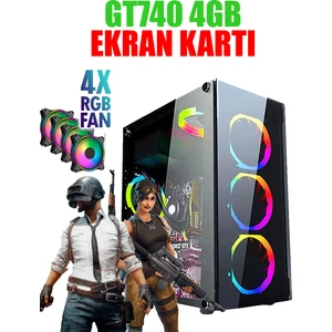 Dmc N35X Amd Ryzen 5 3600 16GB 256GB SSD 500GB HDD GT740 4GB Masaüstü Oyuncu Bilgisayarı
