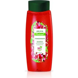 Aroma Natural % 95 Bitkisel Şampuan Nar Özlü Boyalı Saçlar Için 400 ml