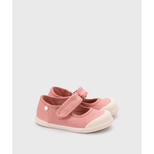 Lona Mercedes Keten Ayakkabı - New Pink