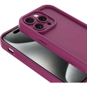 Apple iPhone 15 Pro Max Silikon Yumuşak Kenar ve Kamera Korumalı