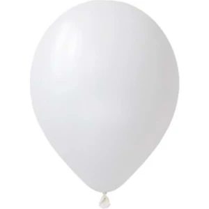 Organizasyon Pazarı 5 Inç Beyaz Renk Küçük Boy 100 Lu Dekorasyon Balonu