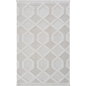 Cool Halı Block 1040 Bej Kaymaz Taban Koridor Halısı Kesme Yolluk Mutfak Halısı Yumuşak Modern Salon Halısı
