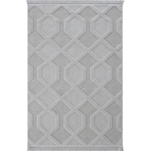 Cool Halı Block 1040 Gri Kaymaz Taban Koridor Halısı Kesme Yolluk Mutfak Halısı Yumuşak Modern Salon Halısı
