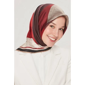 Nostalji Serisi %100 Twill Ipek Eşarp 8516D 30