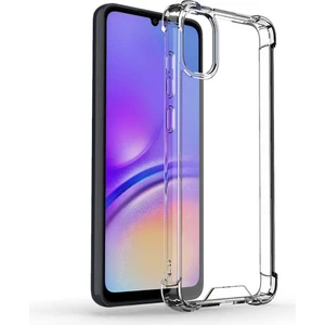 Case World Samsung Galaxy A05 Kapak Şeffaf Airbag Antishock Köşe Korumalı Silikon Kılıf