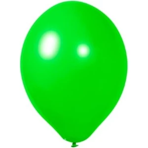 Organizasyon Pazarı 5 Inç Çim Yeşili Renk Küçük Boy 10 Lu Dekorasyon Balonu