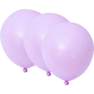 Parti Furyası Lila Makaron Pastel 10 Adet Helyum Uyumlu Balon+Lila Makaron balon Doğum Günü Parti Süsleme Helyum Uyumlu