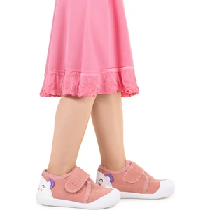 Kiko Kids Catly Cırtlı Kız Bebek Ilk Adım Panduf Ayakkabı