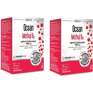 Ocean Orzax Methyl 1000 Mcg B12 Sprey 5 Ml (2 Adet)