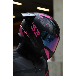 Ls2 Rapıd 2 Race Palımnesıs Mat Siyah-Pembe Kask
