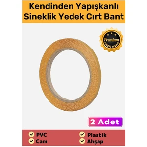 Güçlü Iz Bırakmayan Kendinden Yapışkanlık Ahşap Sineklik Yedek Cırt Bant 4mt - 2 Adet