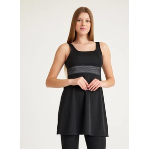 Signature Style 2236_ASKILI File Detaylı Likralı Yarı Kapalı Mayo