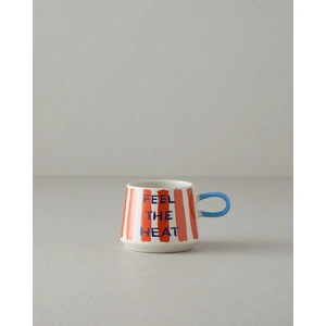 English Home Jolly Shell Stoneware Kupa Turuncu-Mavi