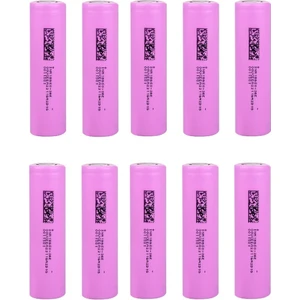 10 Adet Dmegc 2600 Mah Li Ion Şarjlı Pil