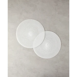 English Home Leron Polyester 2'li Amerikan Servis Beyaz