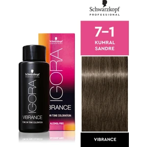 Schwarzkopf Igora Vibrance 7-1 Kumral Sandre Saç Boyası 60ml