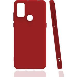 Tcl 20E Uyumlu Kılıf Esnek Pürüzsüz Yumuşak Mat Silikon Flexible Matte Silicone